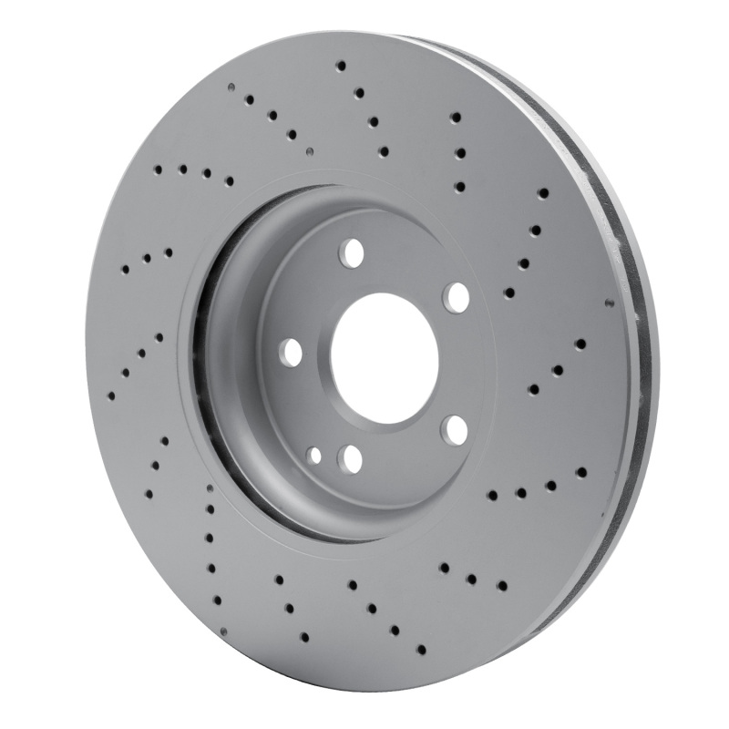 Mercedes-Benz CLS400 Brake Rotor (1) - Front - R1 Concepts - GeoSPEC Coated Drilled - `15-`17